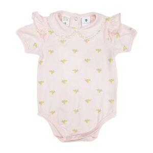 Unicorn Frill Bodysuit Light Pink